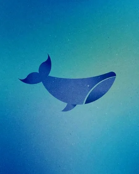 13 Mari whale logo concept